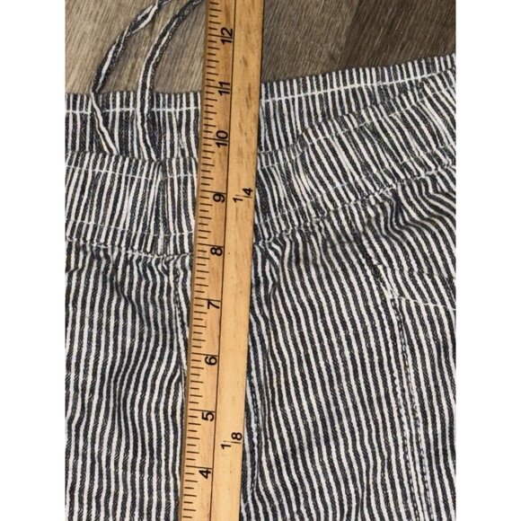 Old Navy Womens Striped Drawstring Pants Size S Cotton - Picture 8 of 8